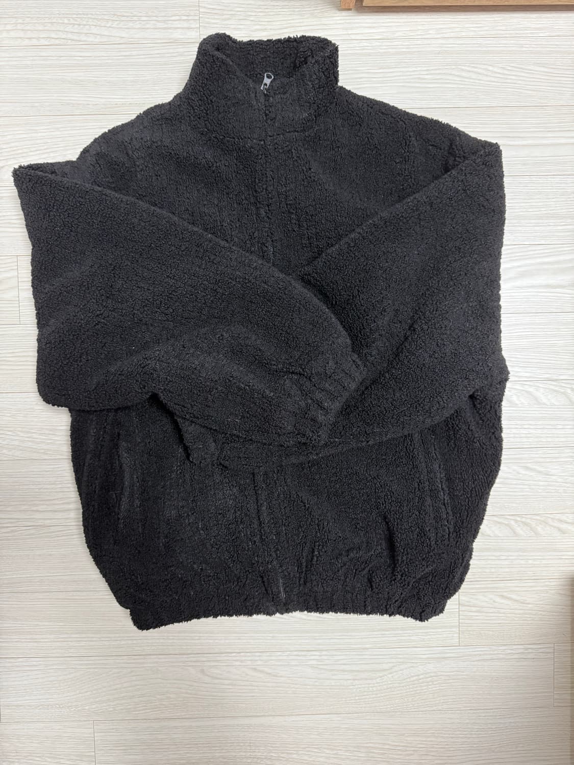 크롭 후리스 상품이미지1