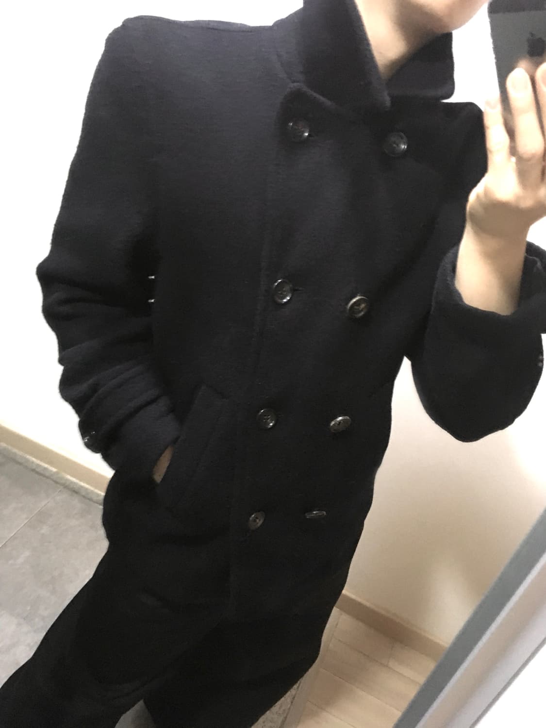 꼼데가르송 옴므 플러스 울 피코트 상품이미지1