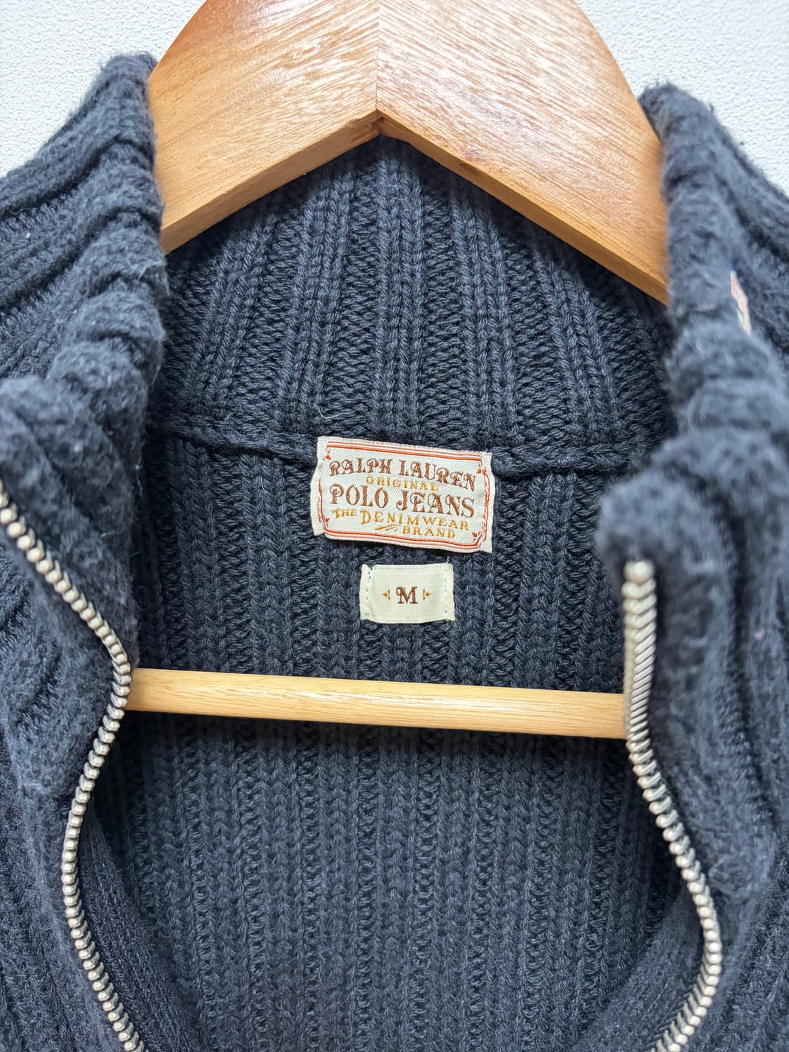 폴로 랄프로렌 니트 집업 상품이미지4