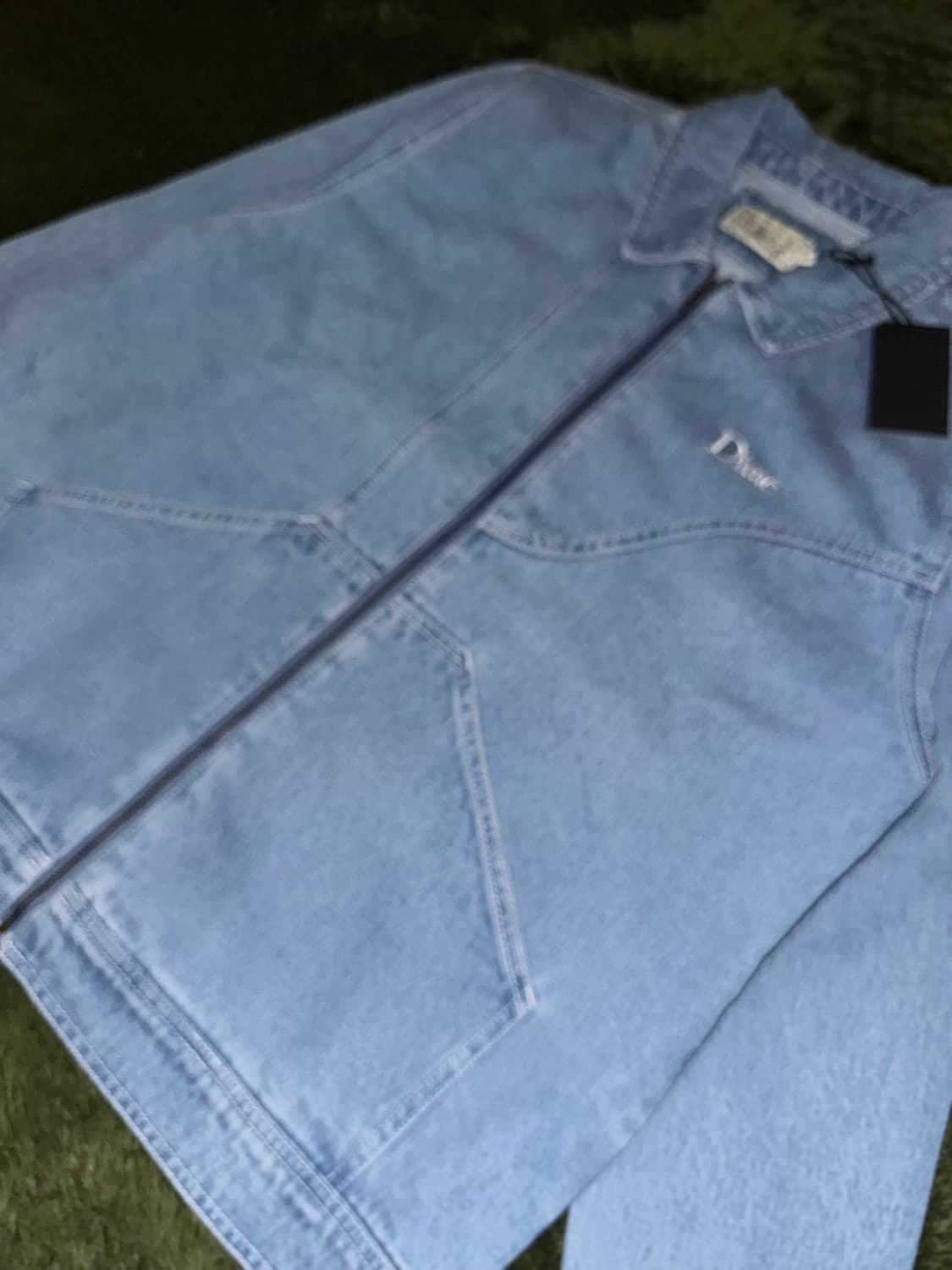 [L] DIME 다임 21SS 데님 초어 자켓 인디고 상품이미지4