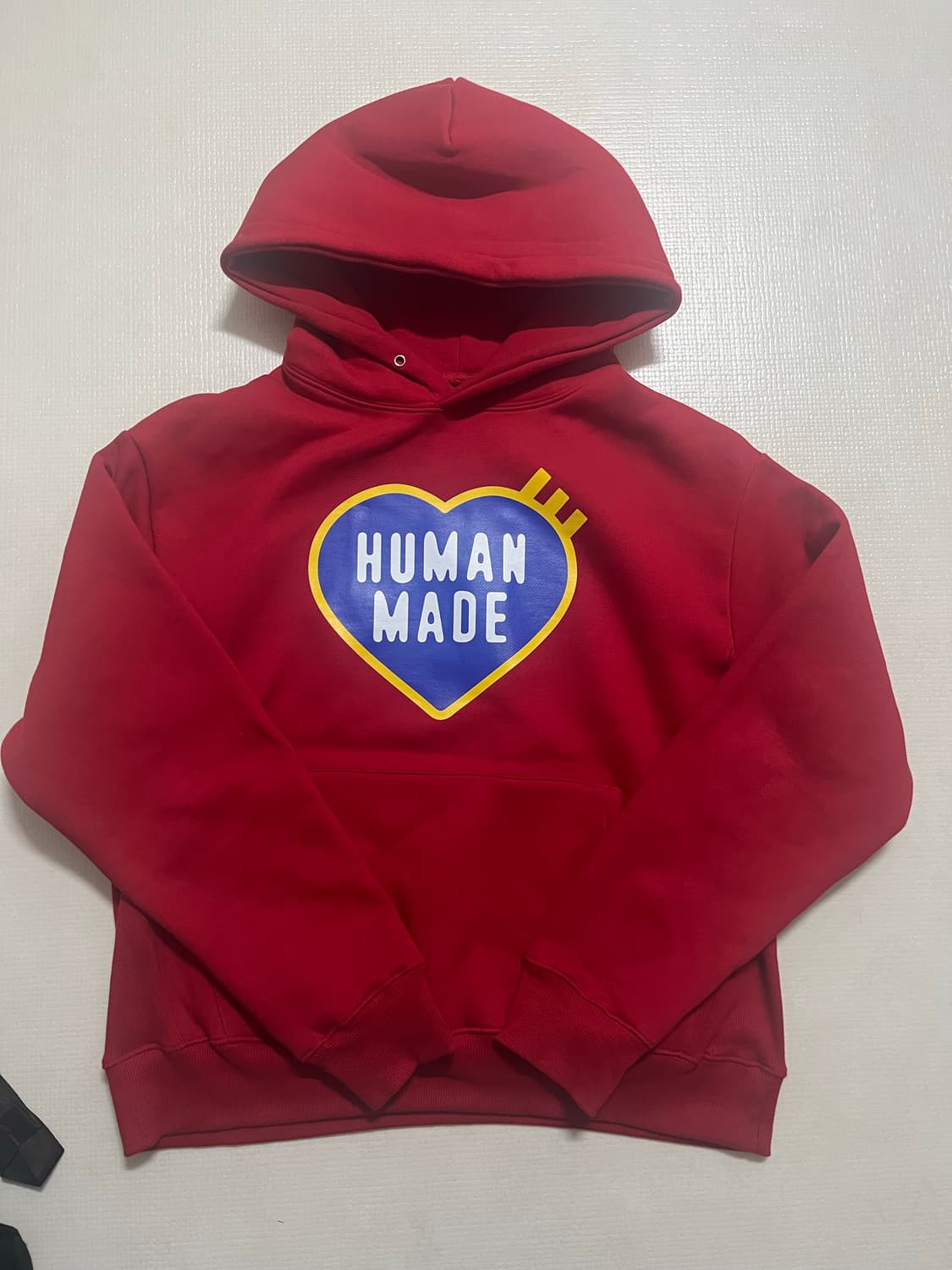 휴먼 메이드 헤비 웨이트 후드 레드 상품이미지1