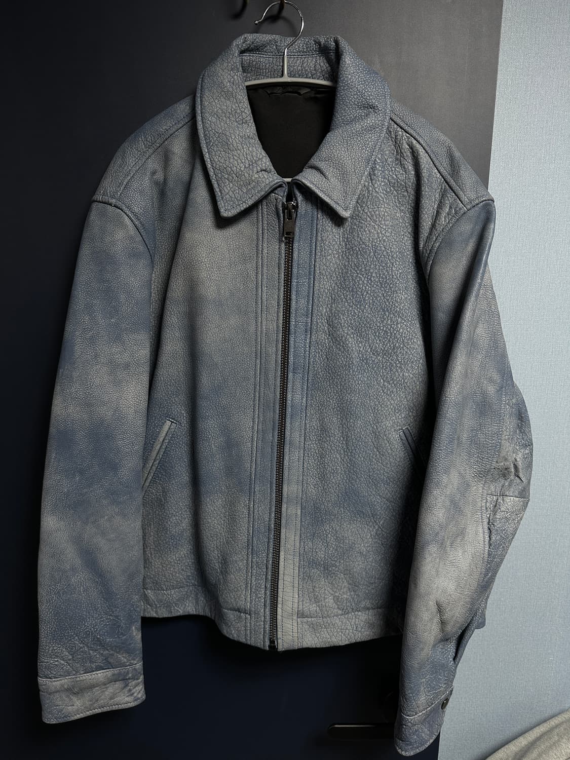 자라 버팔로 가죽 자켓 XL 사이즈 상품이미지2