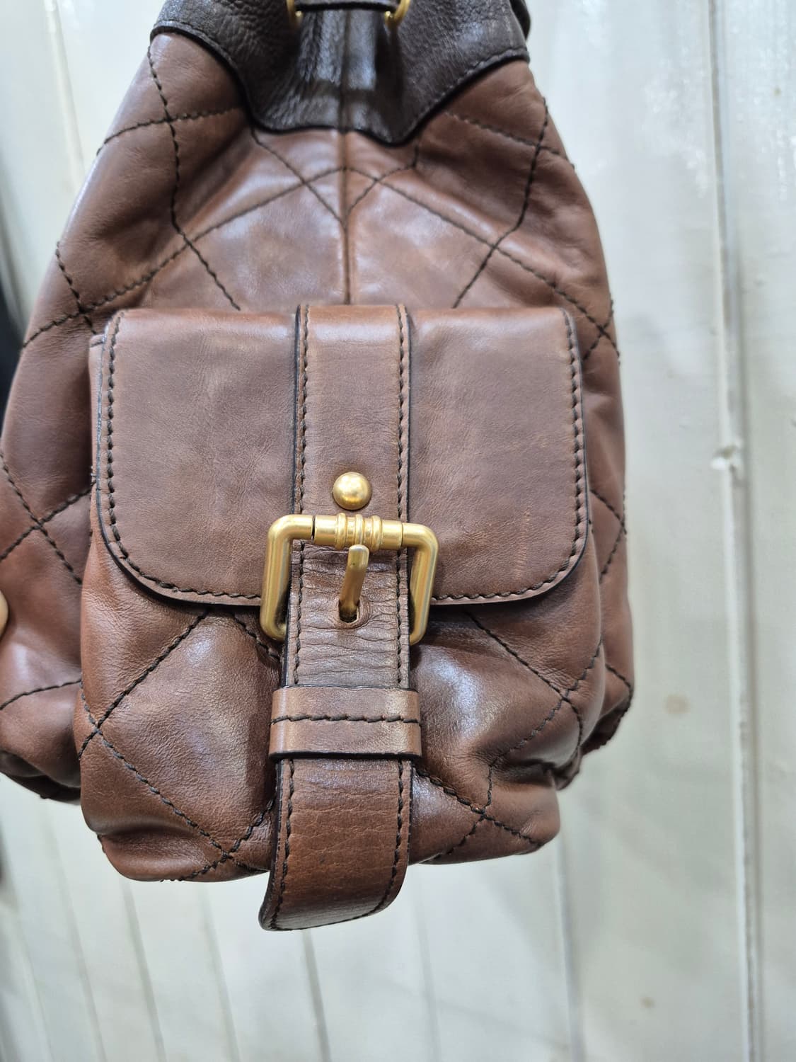 닥스 퀼팅 숄더백 상품이미지3