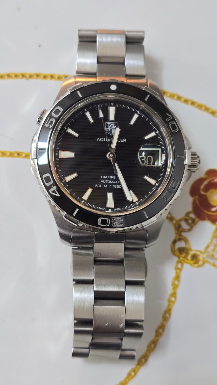 태그호이어 아쿠아레이서 500m 오토메틱 상품이미지1