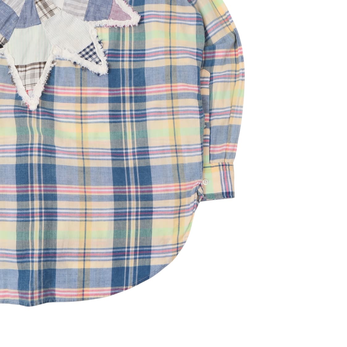 폴로 랄프로렌 퀼트 패치워크 다이드 체크 셔츠 상품이미지3