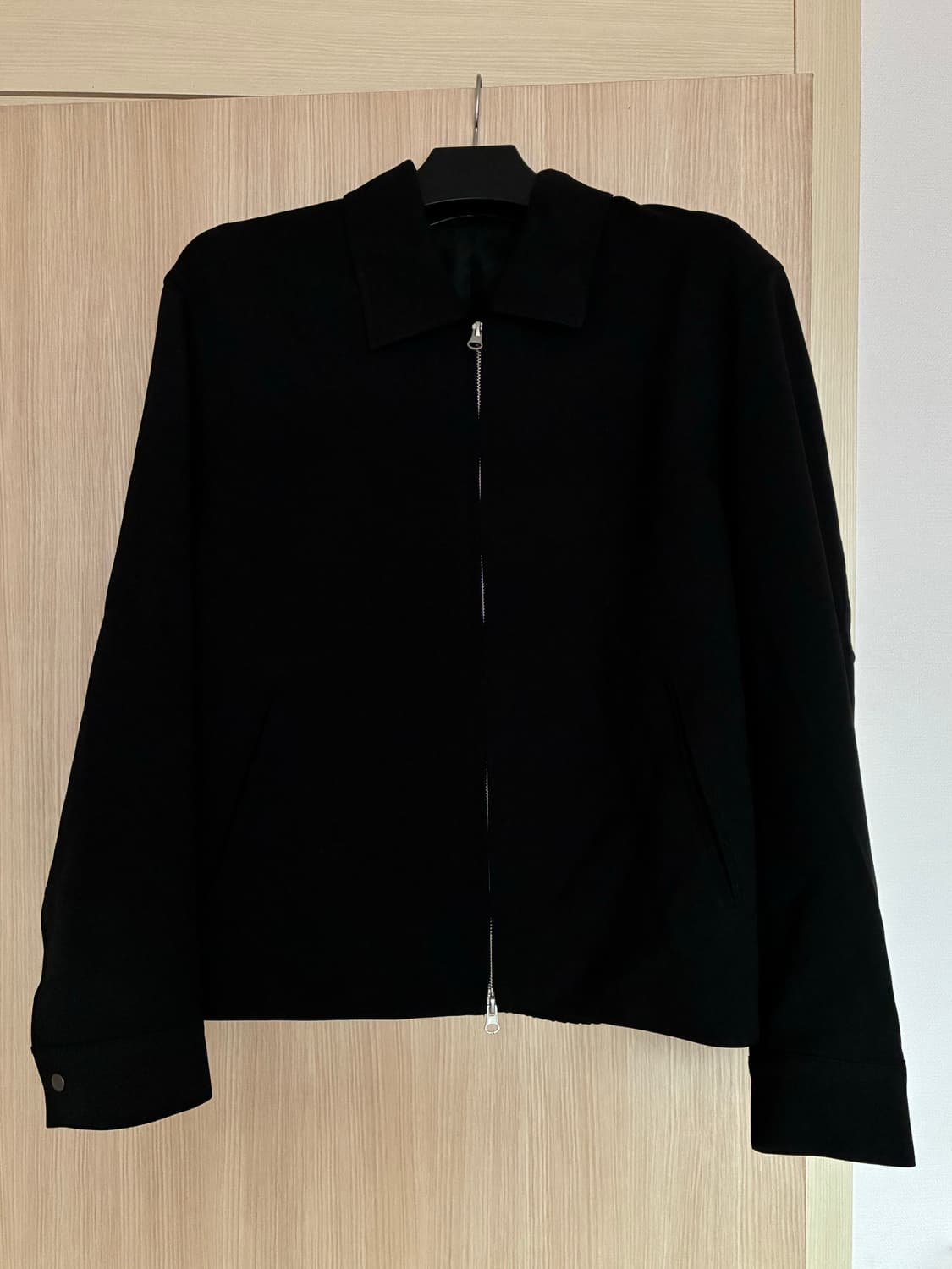 (L) 드로우핏 미니멀 자켓 BLACK 판매 상품이미지6