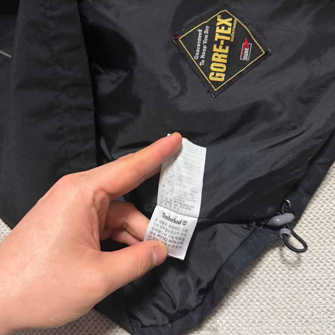 팀버랜드 고어텍스 바람막이 후드 자켓 상품이미지6