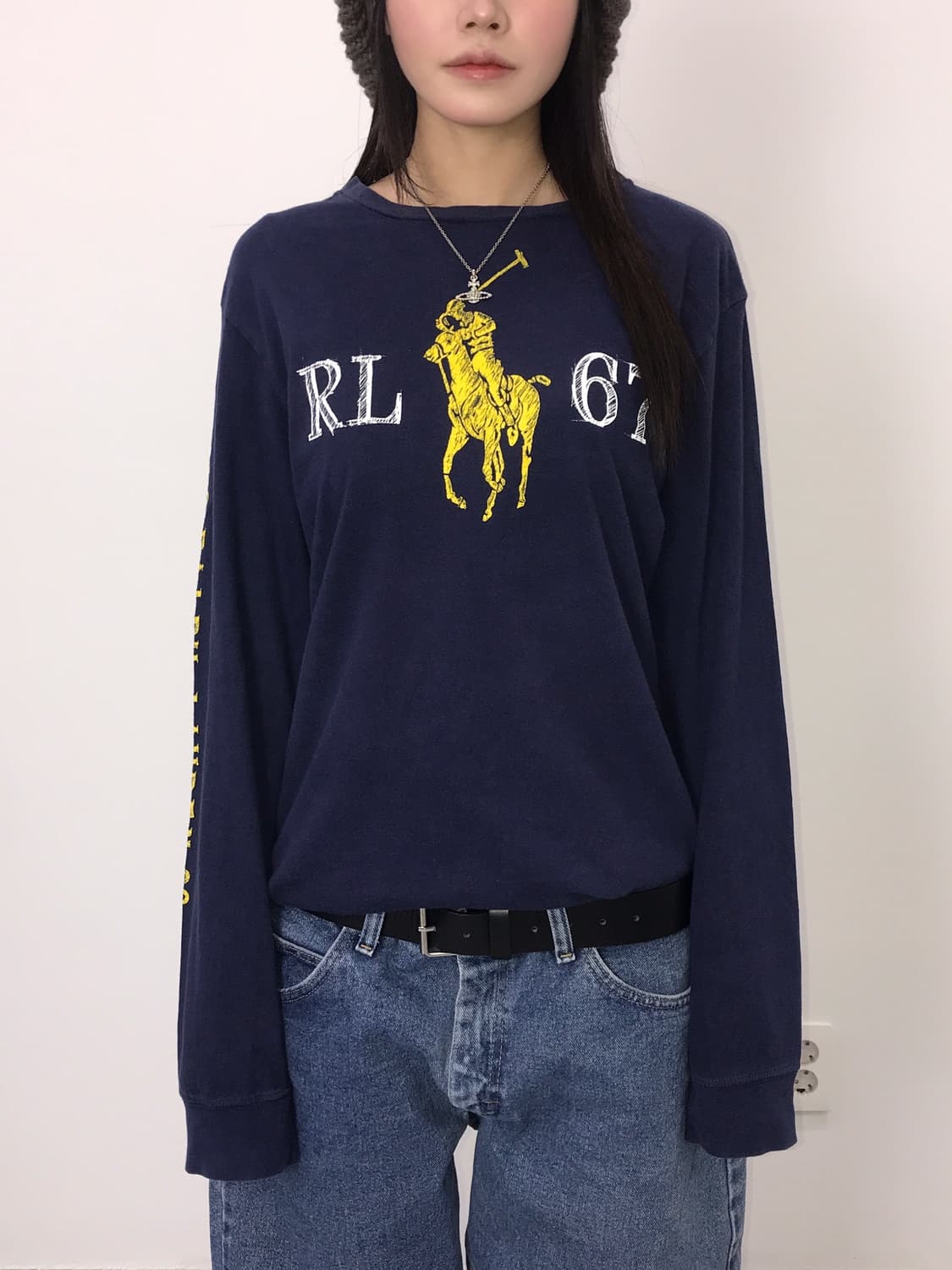 Polo RLJ67 Big Pony Long Sleeve 상품이미지6