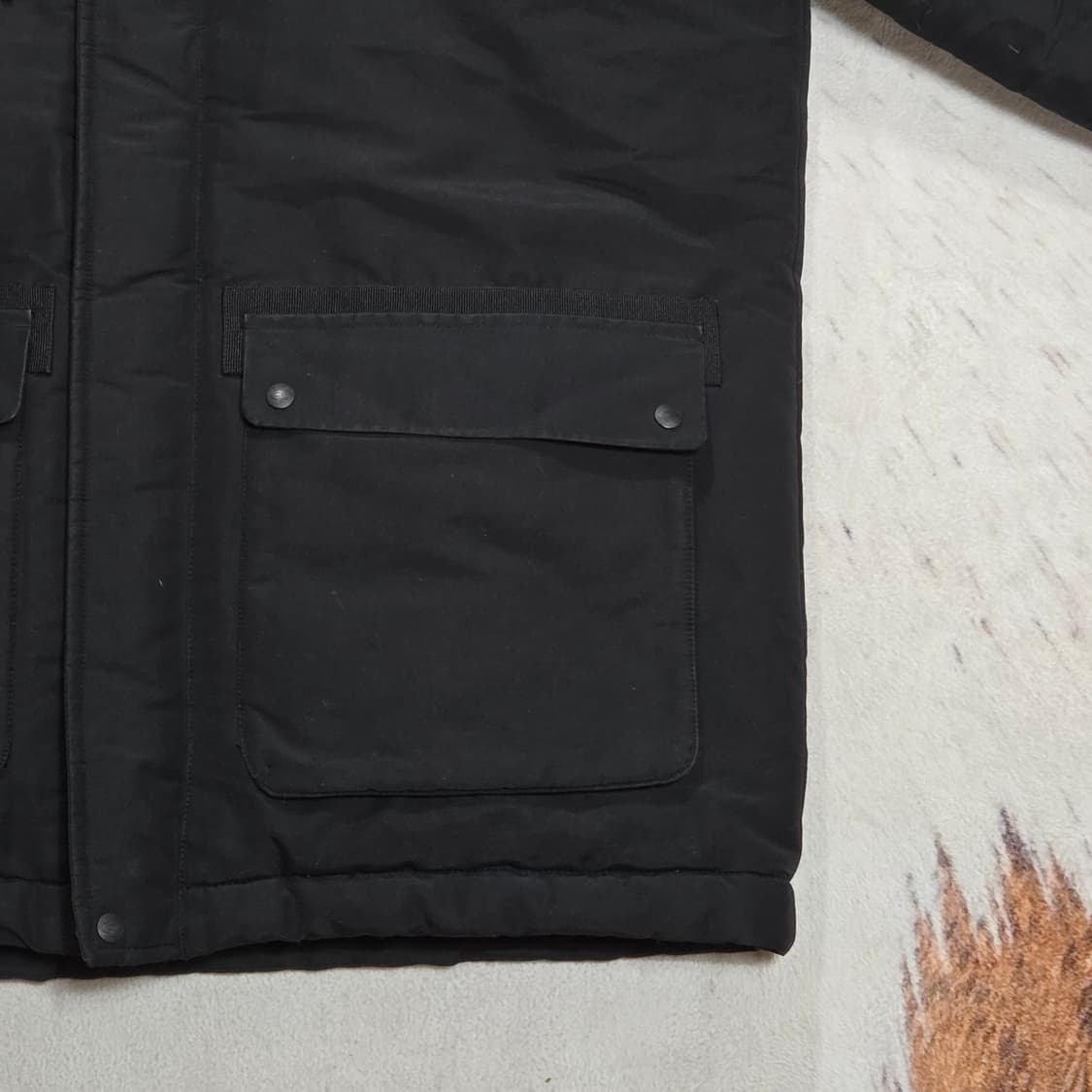 아이더 덕다운 사파리 블랙 패딩 상품이미지3