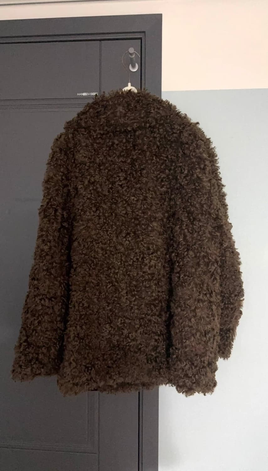 뉴뉴 퍼 코트 (브라운) 상품이미지2