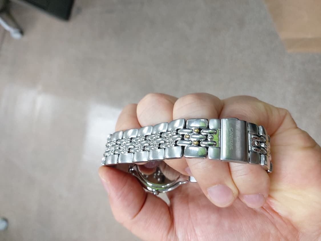 카리타스 남성 메탈 시계 상품이미지3