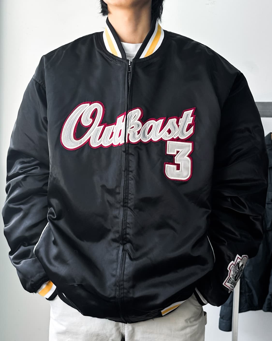 스타터 x 아웃캐스트 90‘s 올드스쿨 바시티 자켓 상품이미지1