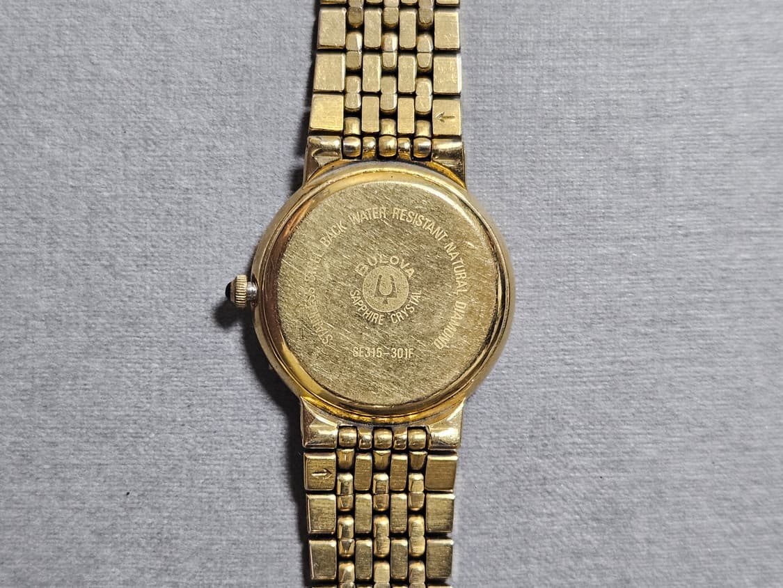 Bulova Super Seville 쿼츠시계 부로바 금장시계 빈티지시계 상품이미지2