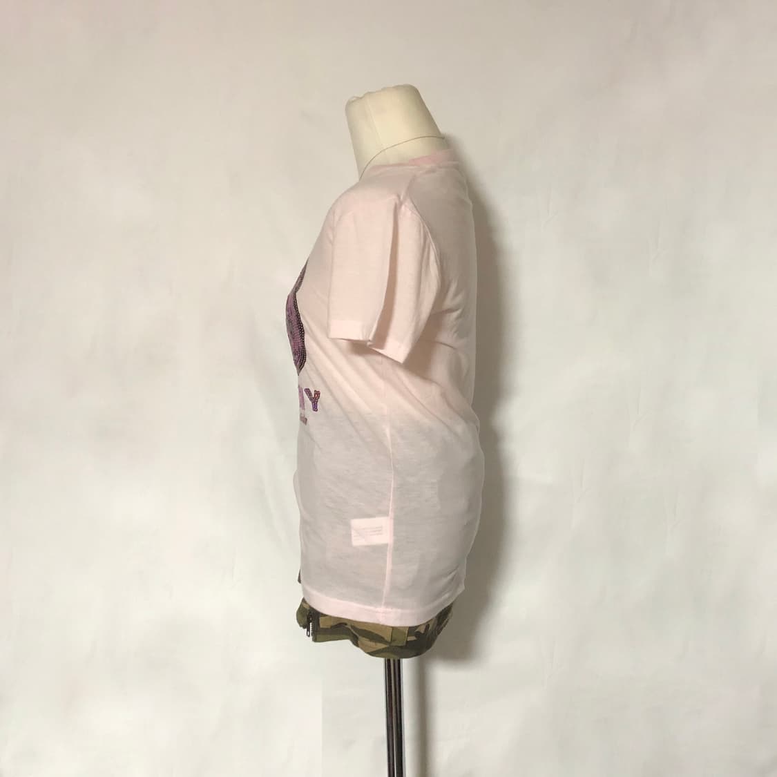 글루미베어 스팽글 티셔츠 핑크 상품이미지6