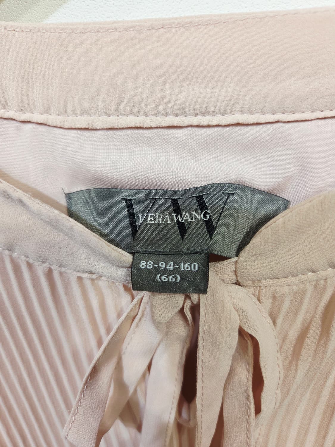 베라왕. 핑크색 플리츠 원피스_66 상품이미지6