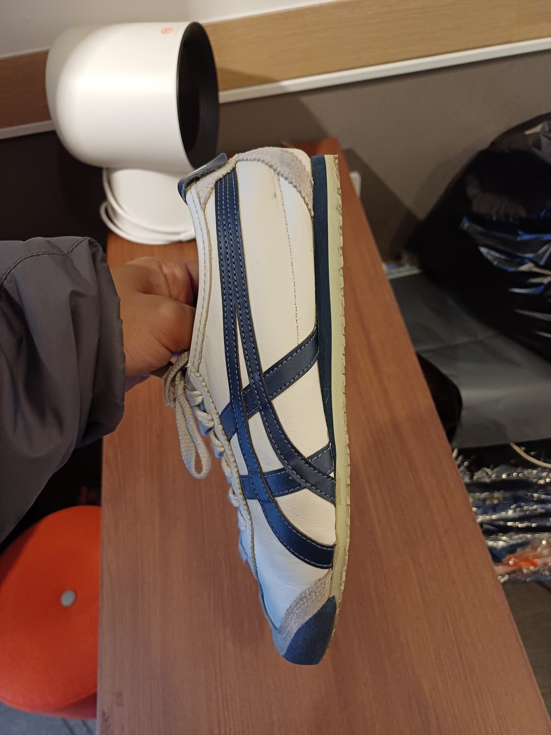 오니츠카타이거 맥시코66 네이비 260사이즈 상품이미지2