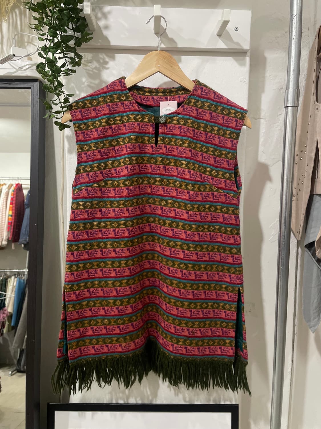 Boho Jacquard Sleeveless Vest 상품이미지7