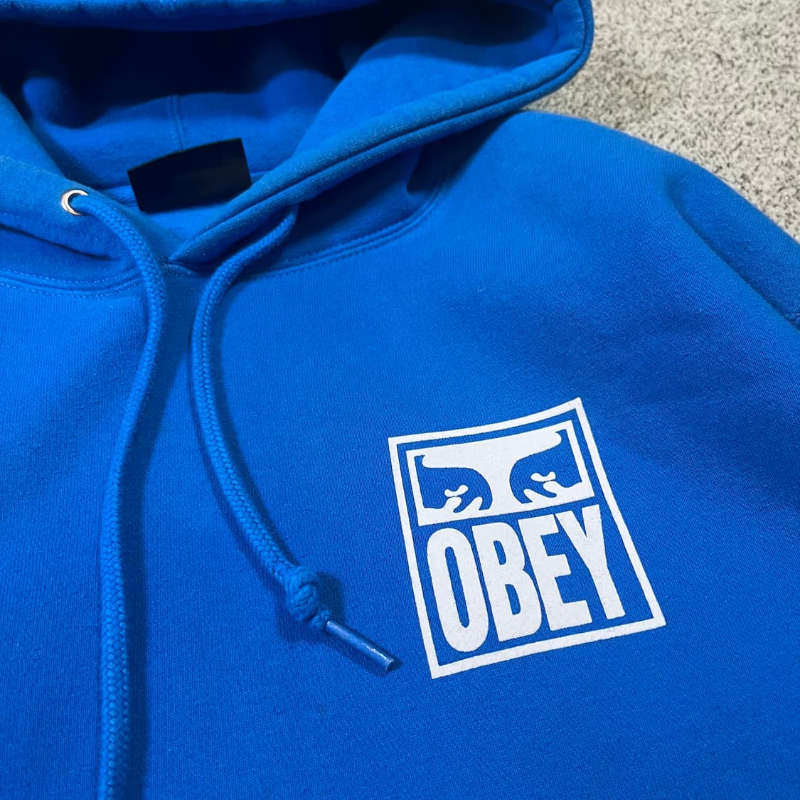 오베이 빅로고 후드티 상품이미지4