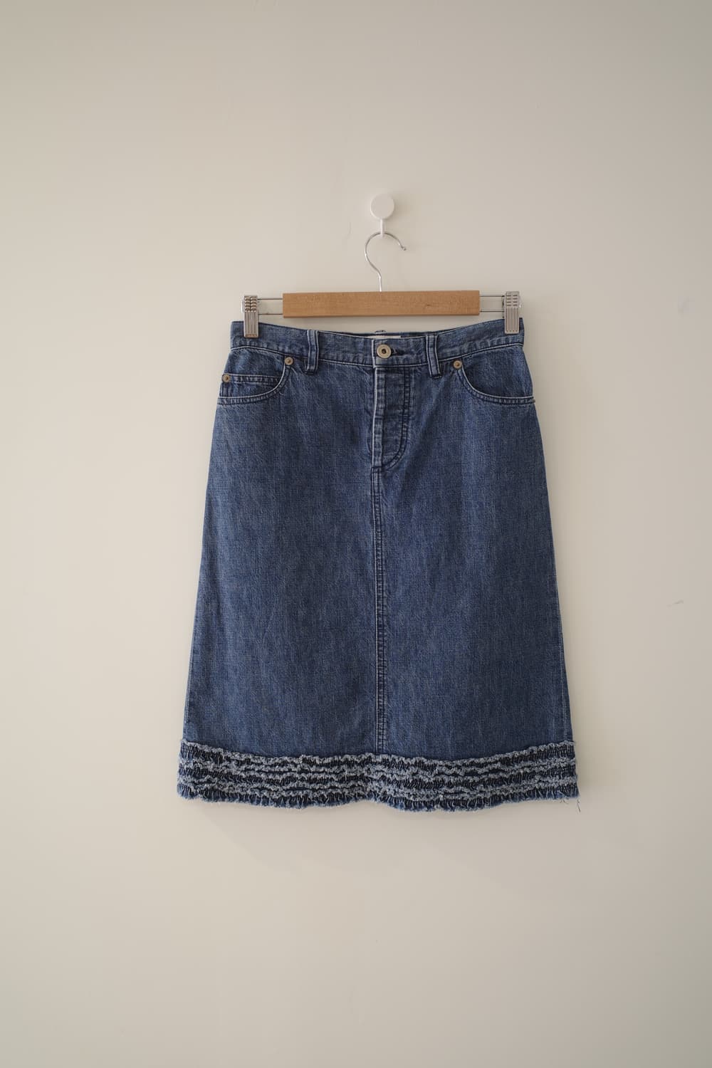 frill denim skirt  상품이미지6
