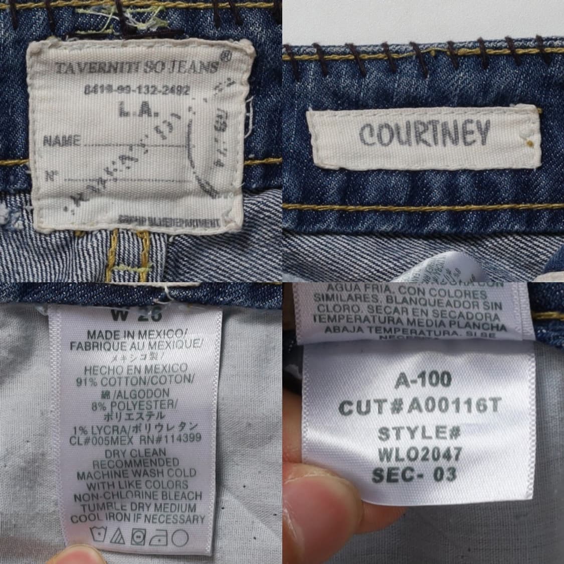 COURTNEY Denim Pants  상품이미지9