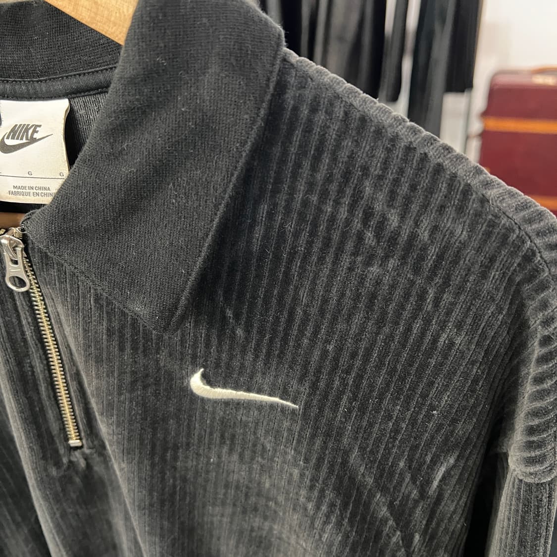 나이키 nsw 벨루어 쿼티집 코듀로이 셋업 상품이미지4