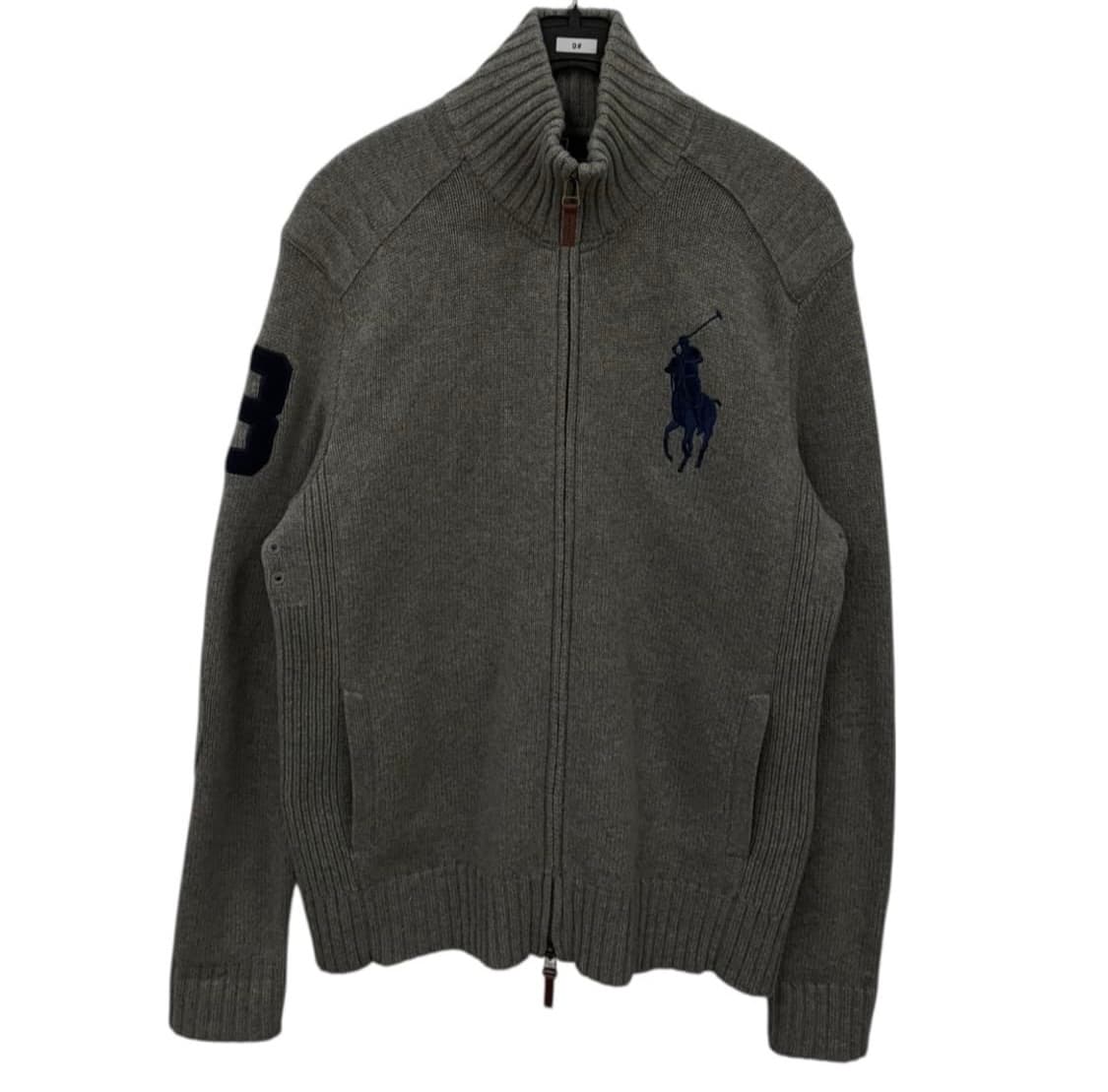 폴로 빅포니 투웨이 니트집업 S 상품이미지1