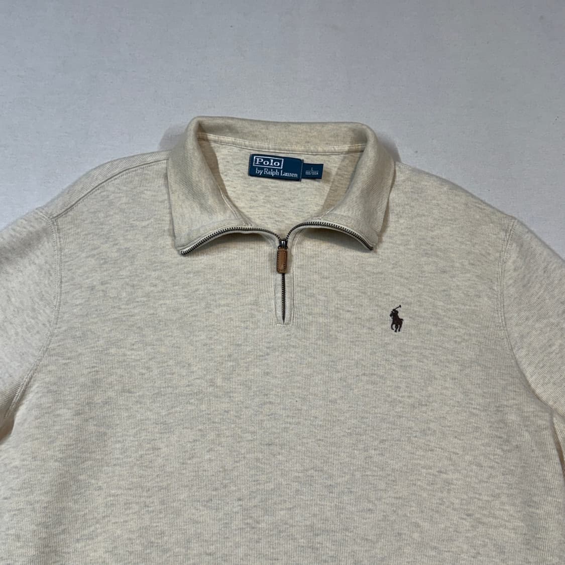 L) 폴로 랄프로렌 반집업 풀오버 코튼 니트 상품이미지3