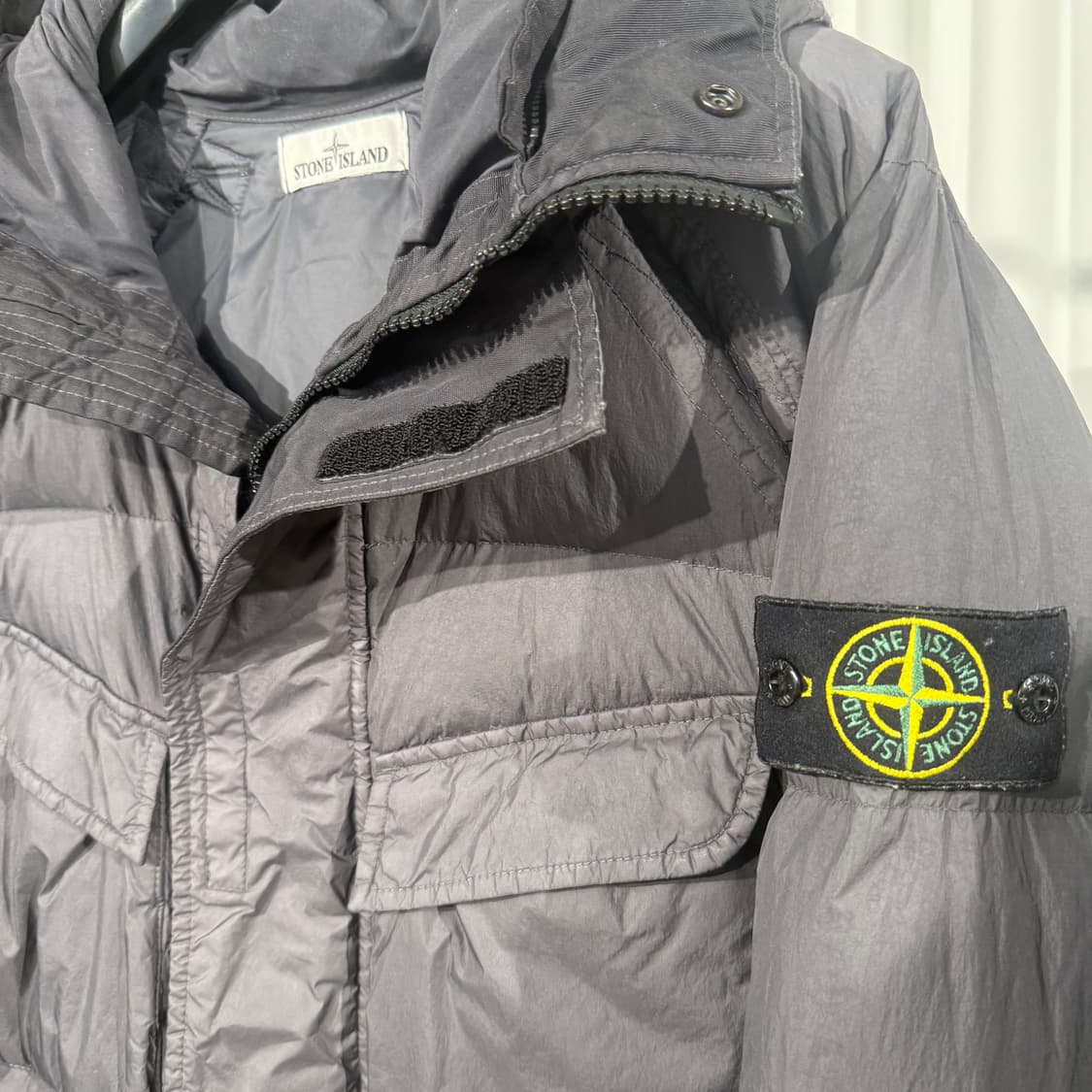 스톤아일랜드 크링클랩스 22fw 롱패딩 L 사이즈 상품이미지2