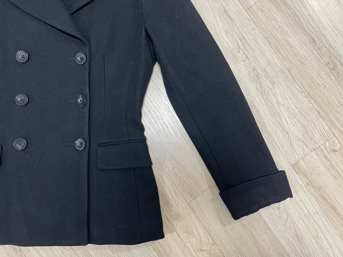 66) 폴로 랄프로렌 여성 헤링본 울 피코트(일본제)데드스탁 상품이미지7