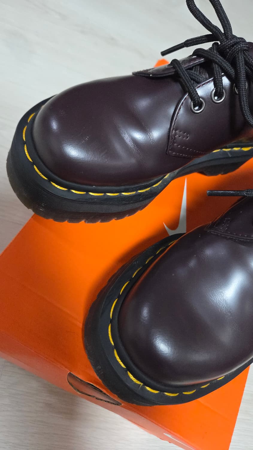 닥터마틴 1461 쿼드 버건디 상품이미지10