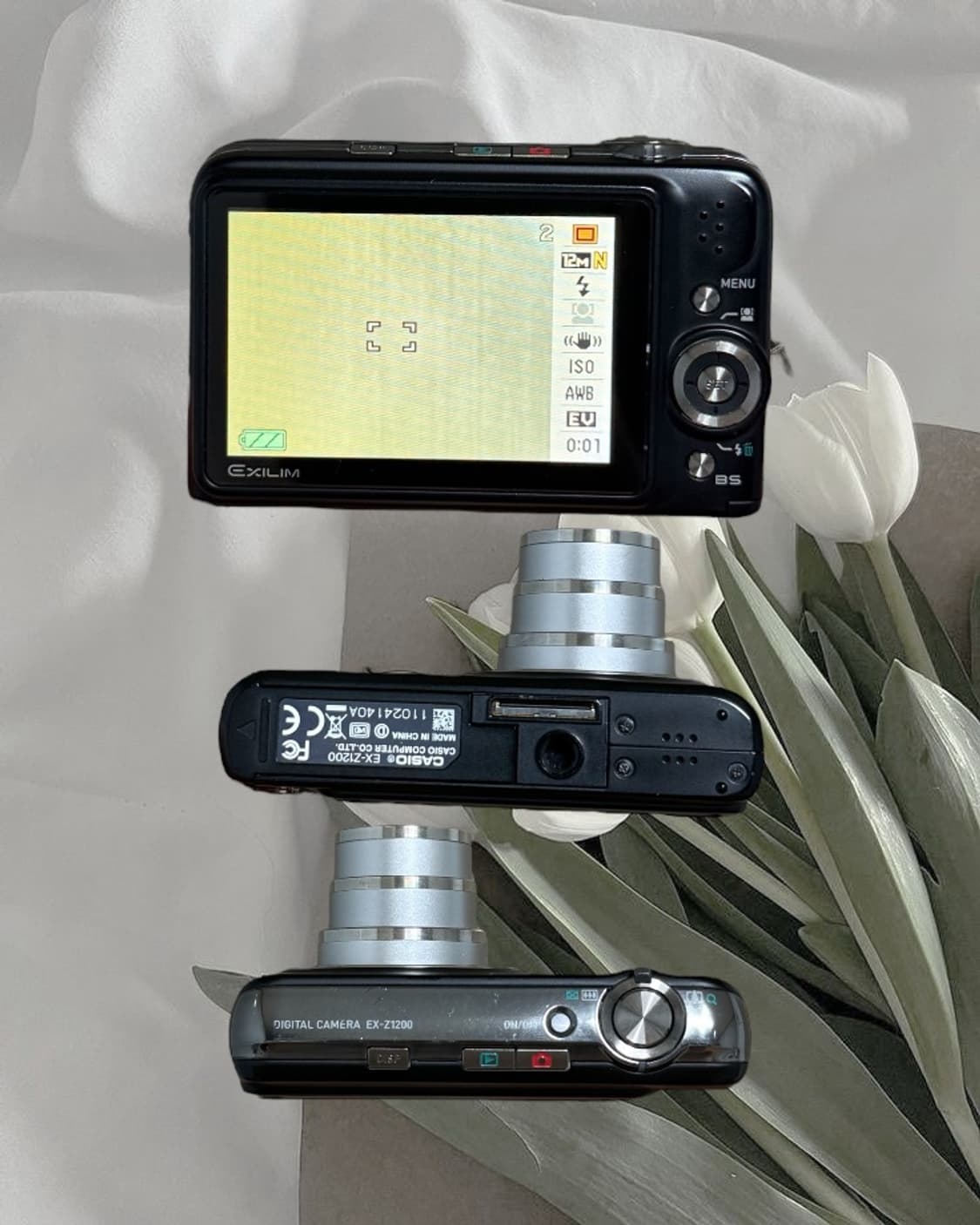 인기!) Casio 엑슬림 Z1200 디카 빈티지 캠코더/캐논 니콘 소니 상품이미지2