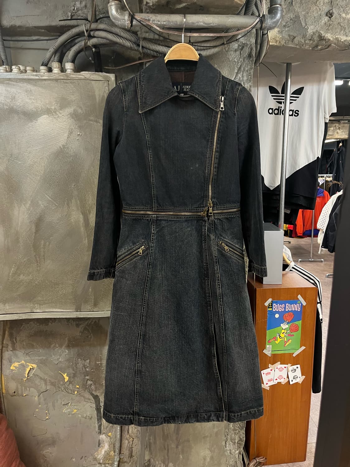 아르마니 진스 데님 코트 #csz2203 상품이미지1