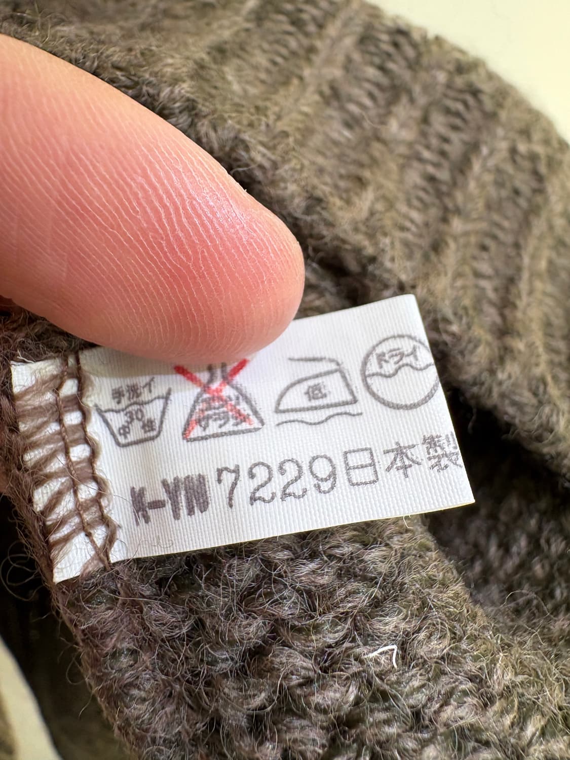 PONTA ROSSA (Made in Japan) 니트 상품이미지8