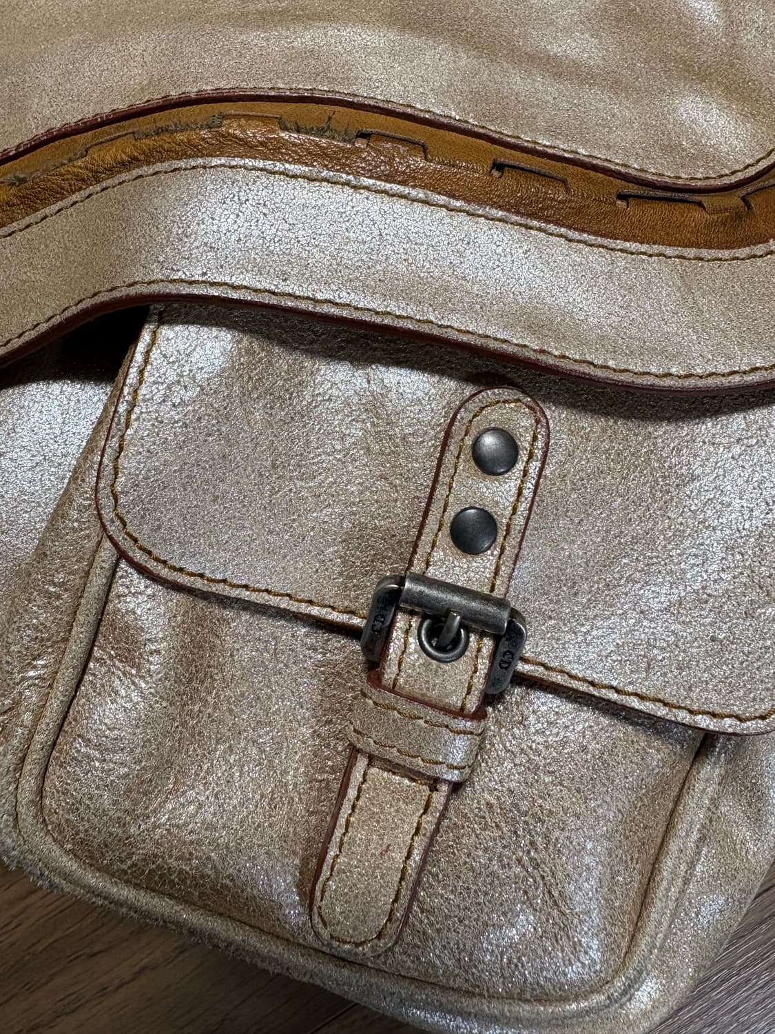 디올 가우초 숄더백+지갑 세트 상품이미지8