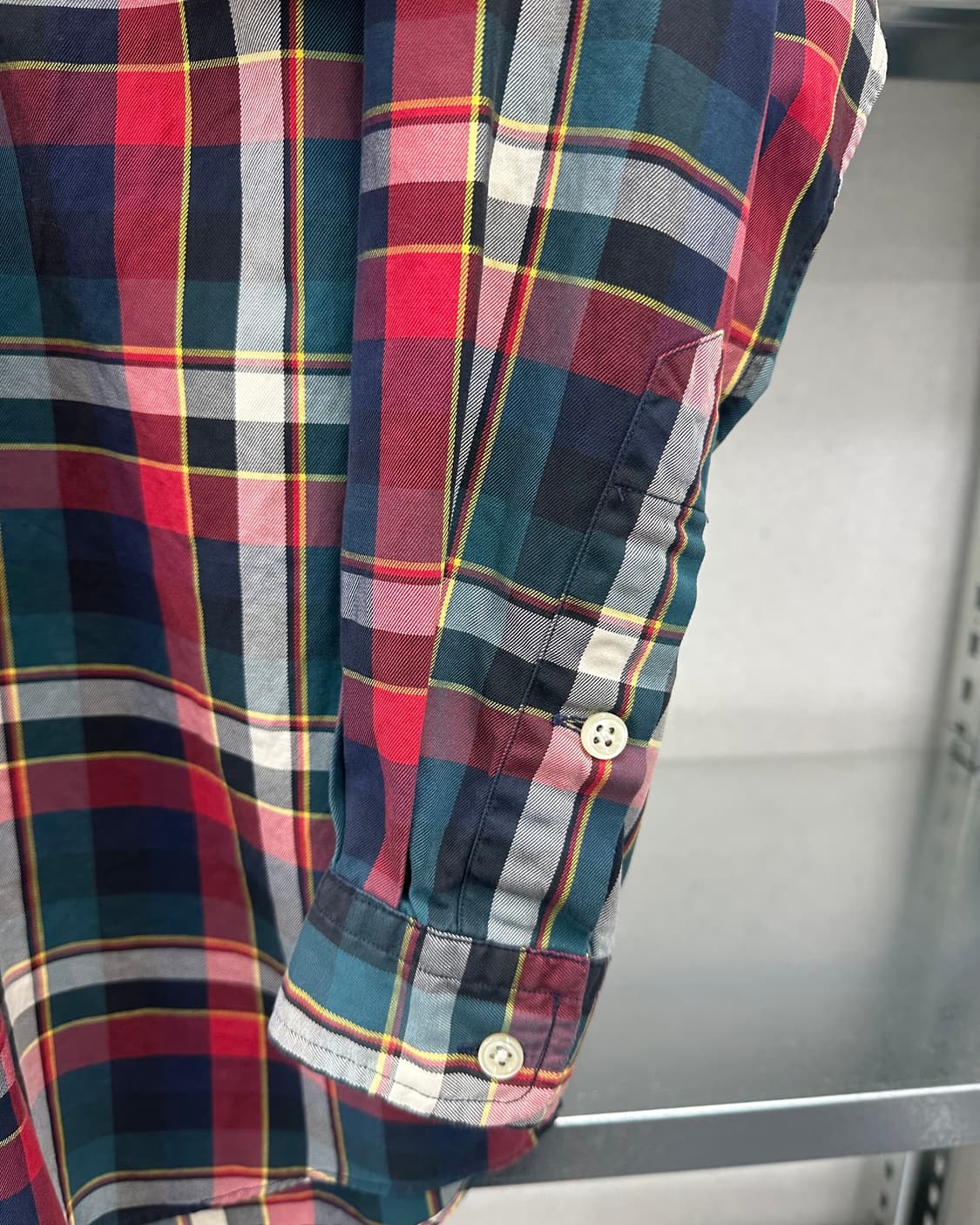 (95)90'S 폴로 체크 셔츠-M1969 상품이미지3