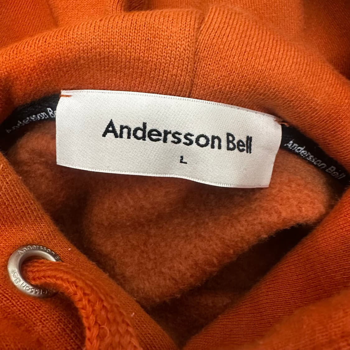 Andersson Bell 앤더슨벨 기모 후드티 오렌지 L 상품이미지3