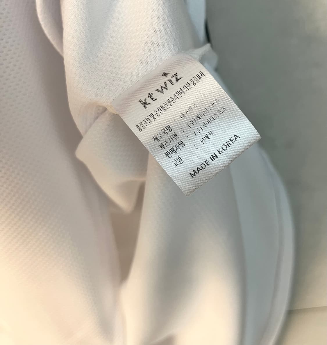 [2XL/110]2025 KT 위즈 홈 노마킹 야구 유니폼 상품이미지7