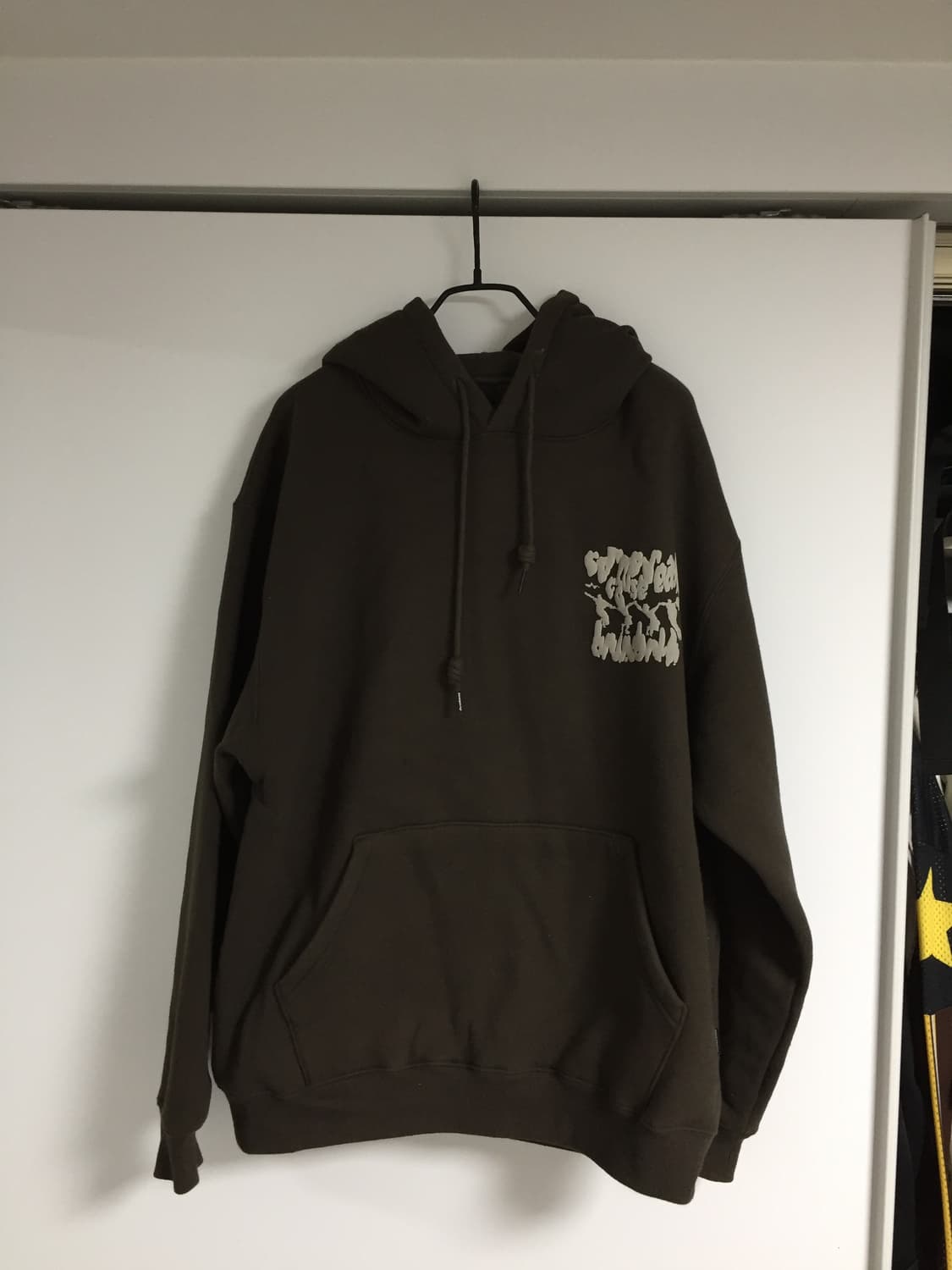 후드티 4종 (버건디, 브라운, 그린, 화이트) 상품이미지3