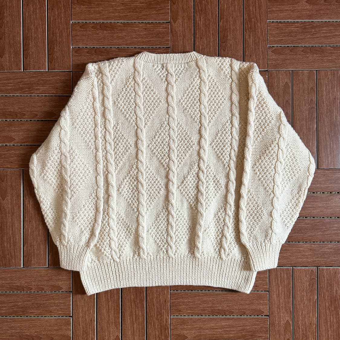 Kanebo vintage fisherman hand knit 상품이미지2