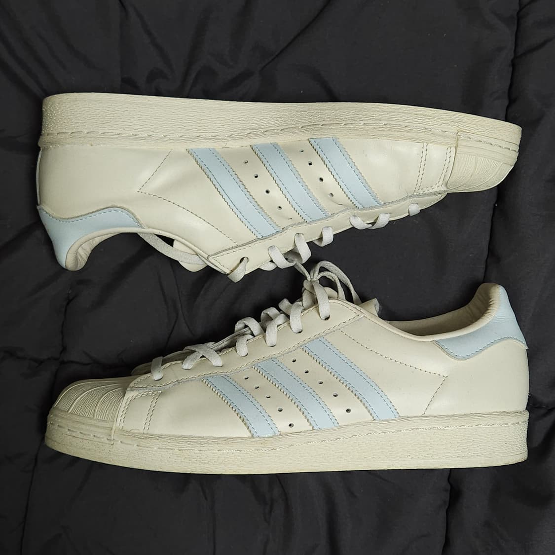270 ) 아디다스 슈퍼스타82 클라우드 화이트 스카이 틴트 상품이미지3