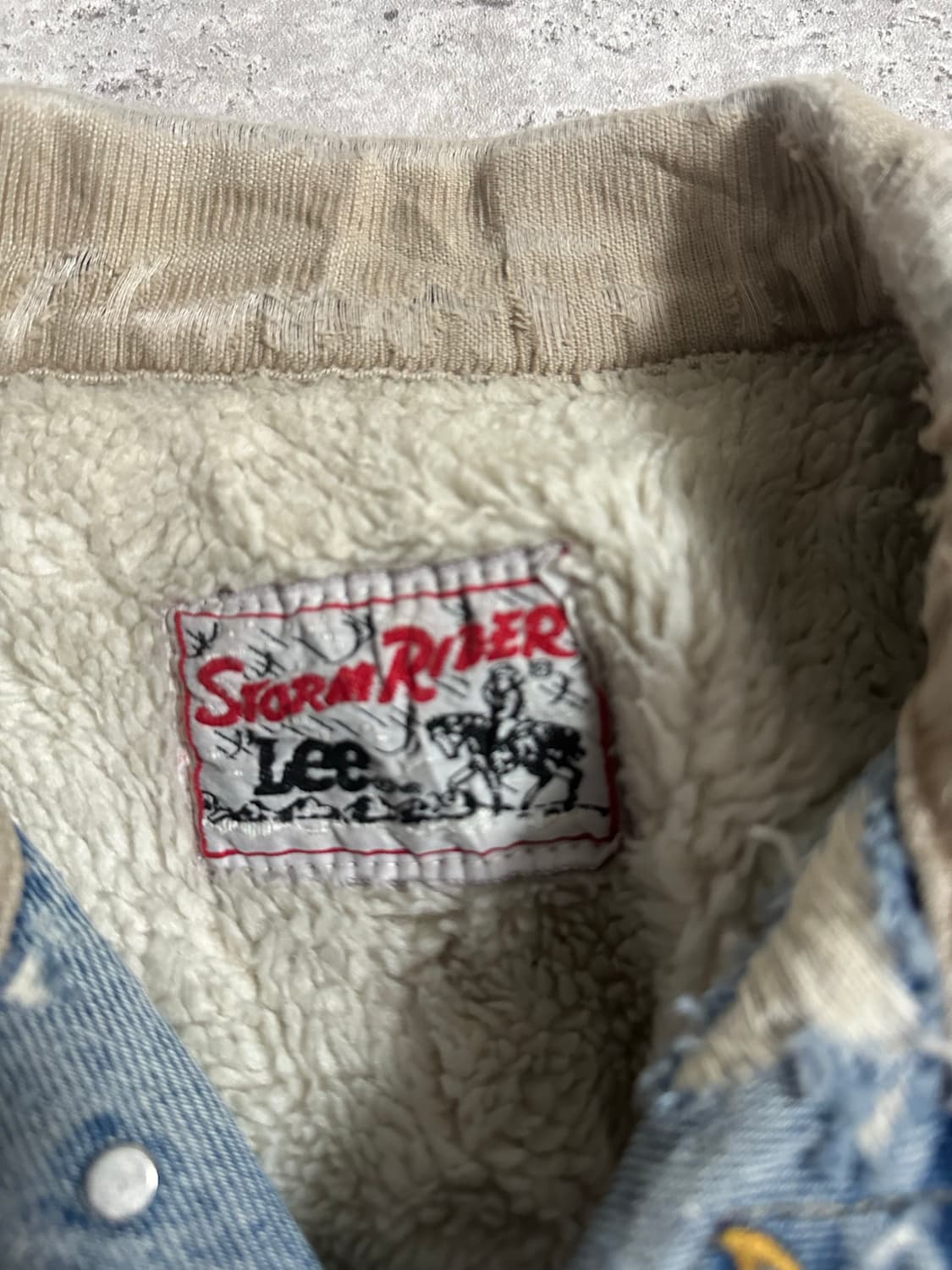 Lee Storm Rider 셔파 데님자켓 상품이미지4