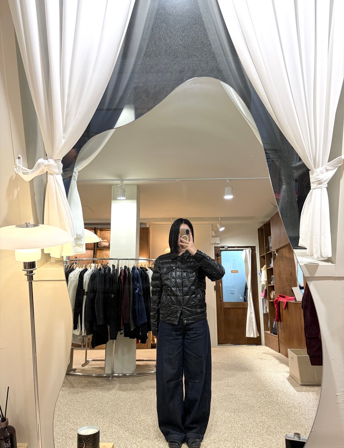 리바이스 글로시 구스 경량 패딩 상품이미지2