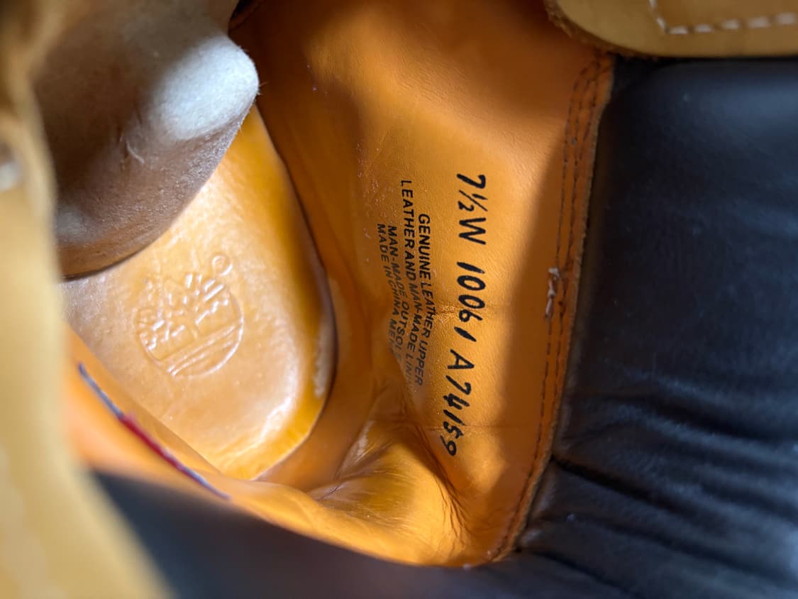 팀버랜드 프리미엄 6인치 워커 부츠 255 상품이미지7