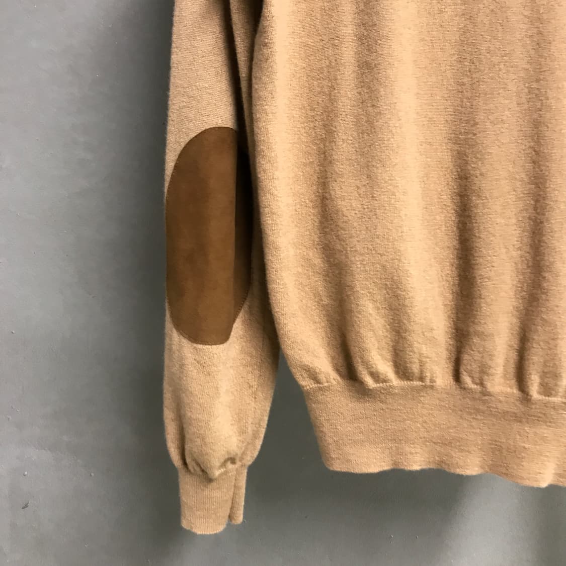 폴로 랄프로렌 엘보우 패치 니트 가디건 베이지 L 상품이미지7