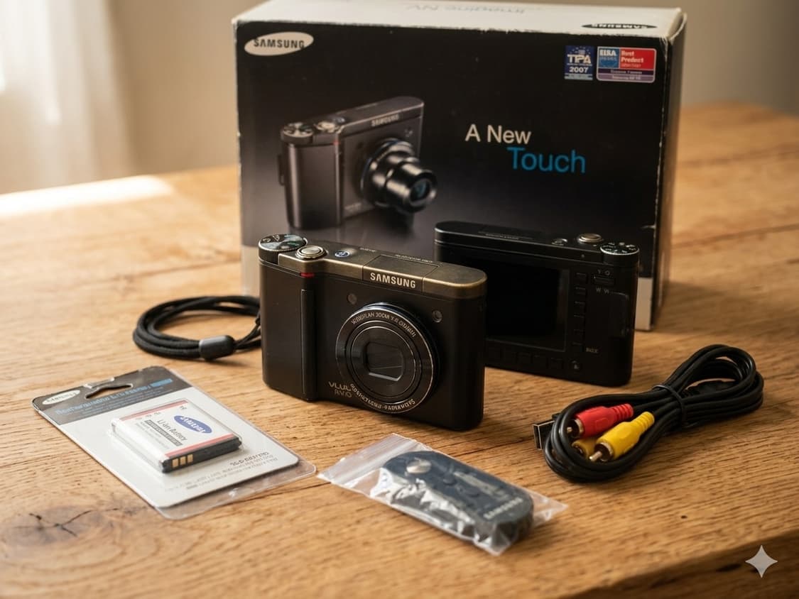 삼성 뉴터치 2007년 형 디지털 카메라 풀 구성 상품이미지1