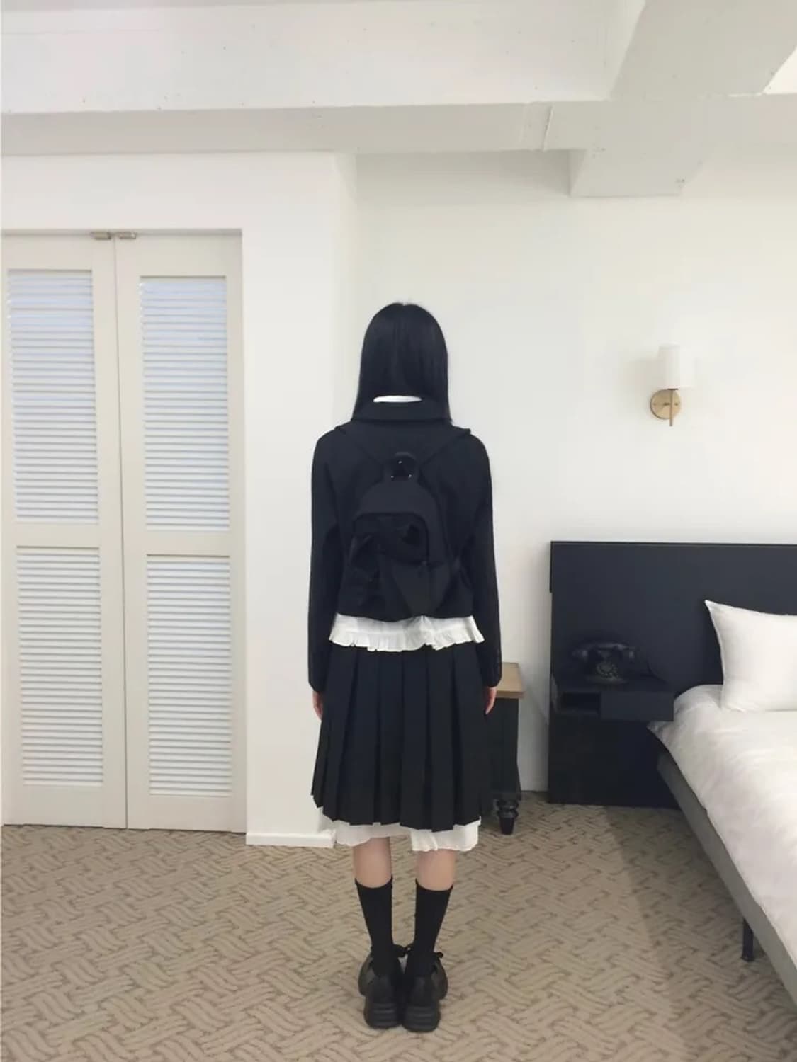 mimi ribbon backpack 상품이미지4