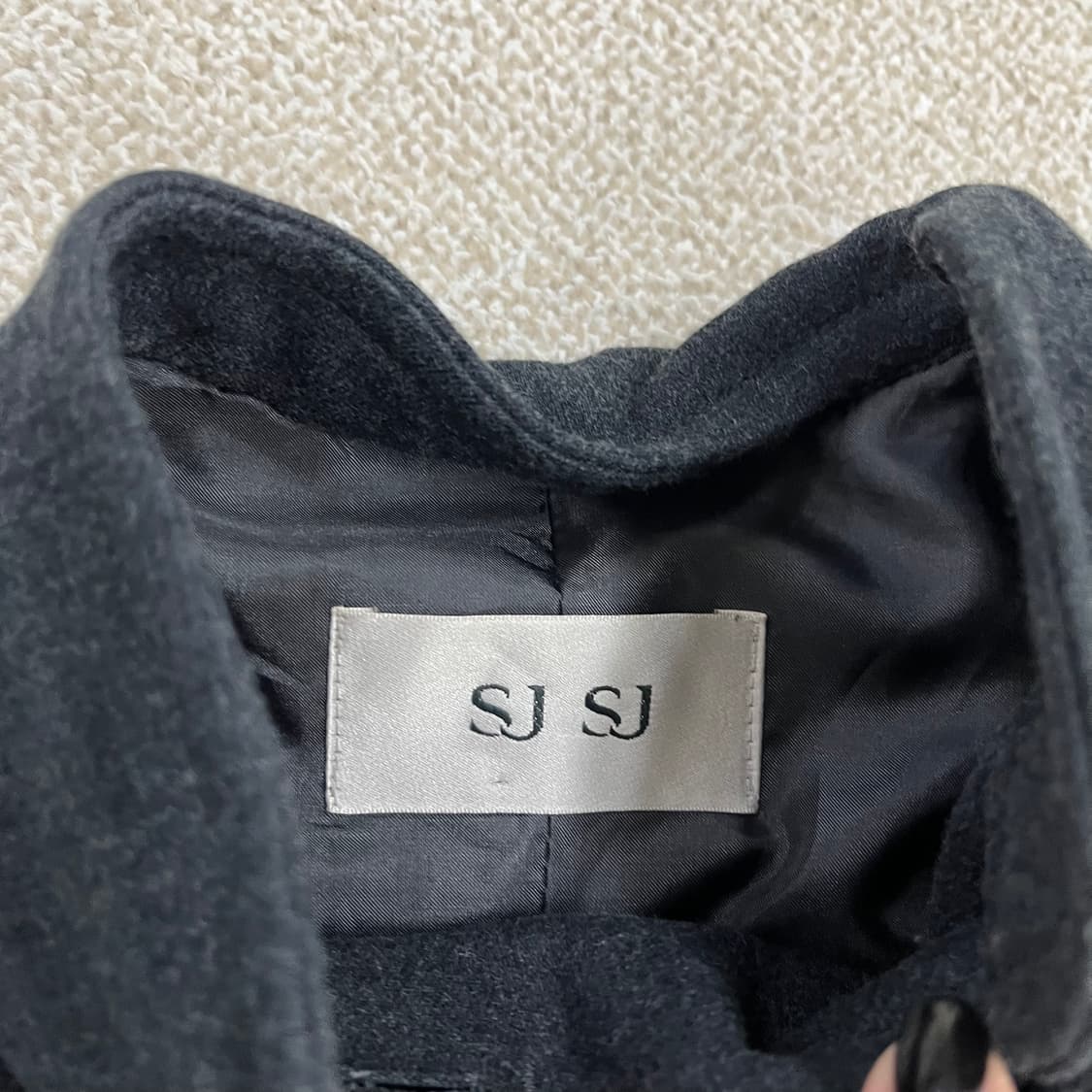 82 한섬 SJSJ 벨티드 반팔 코트 0213M 상품이미지2