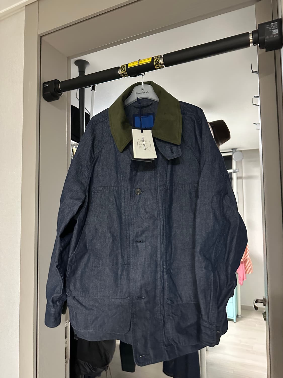 FFC x DOCUMENT 헨리코튼 워시드 데님 필드 자켓 상품이미지9