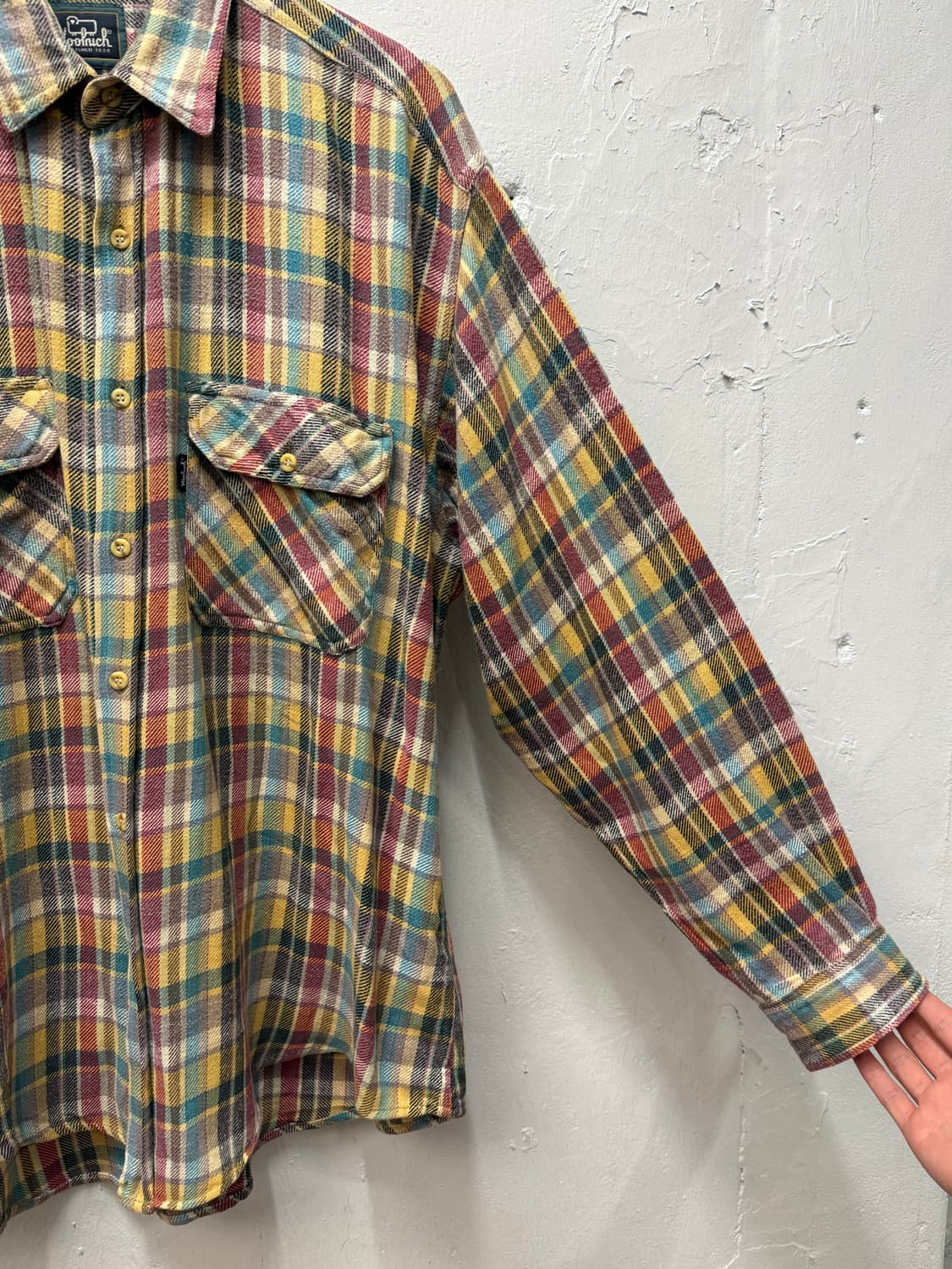 Woolrich Cotton Plaid Flannel Shirt 상품이미지3