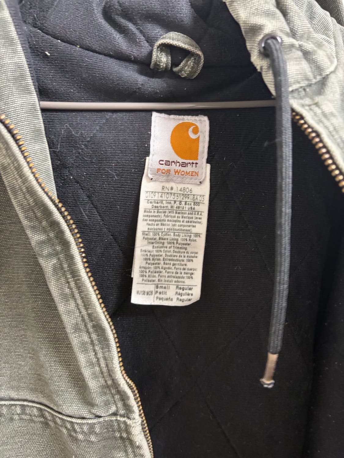 칼하트 워크자켓 우먼  상품이미지3